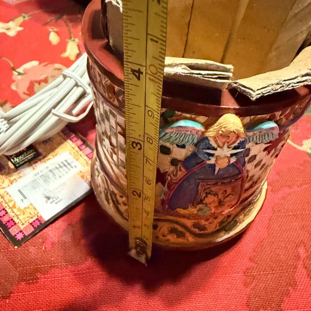 Jim Shore Nativity‎ Angel Electric Votive Warmer • Christmas Holiday Decor